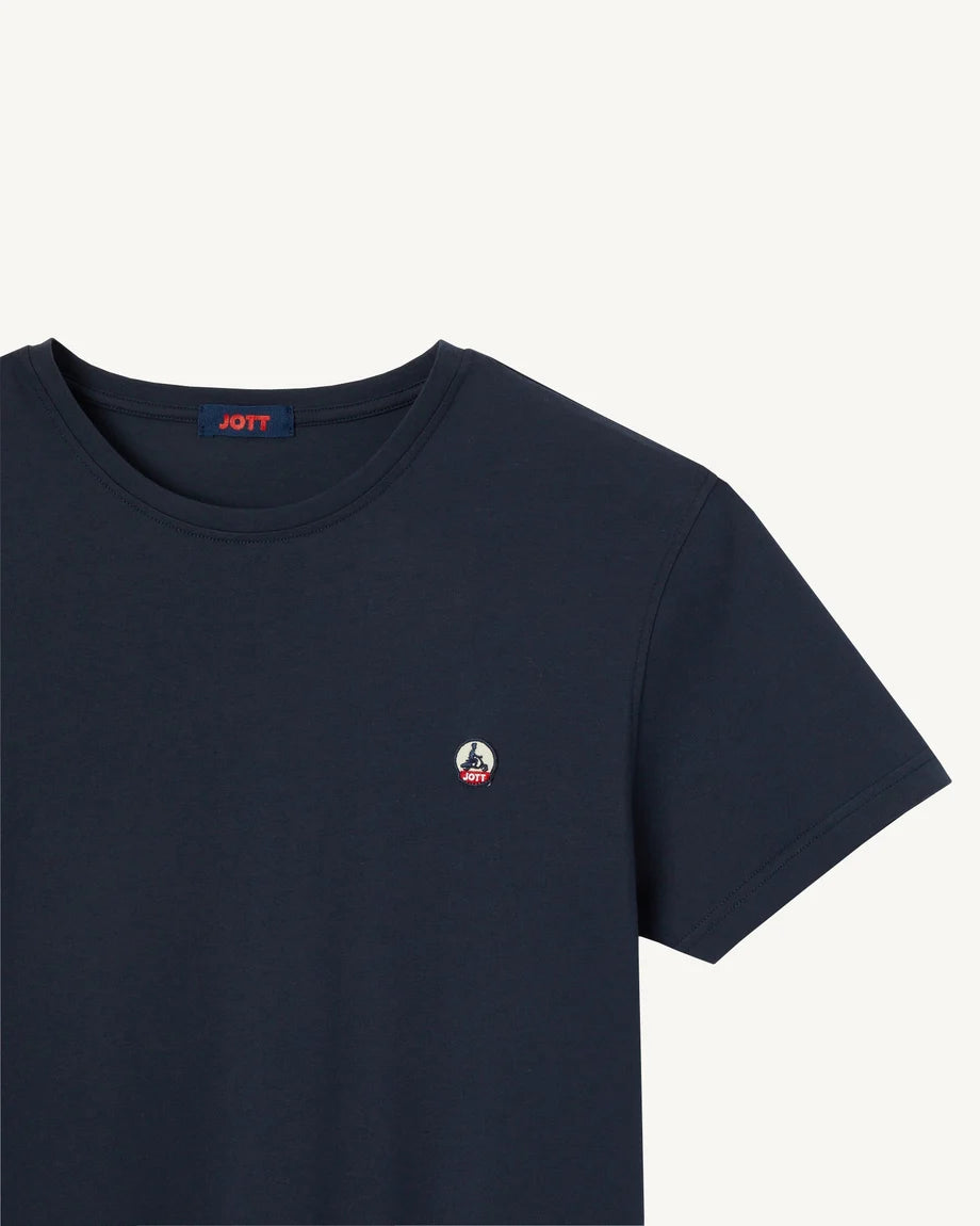 T-shirt JOTT marine en coton pour homme I Georgespaul
