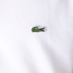 Charger l&#39;image dans la galerie, T-shirt col V homme Lacoste blanc coton pima | Georgespaul
