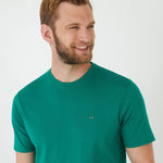 Charger l&#39;image dans la galerie, T-shirt homme Eden Park vert en coton | Georgespaul
