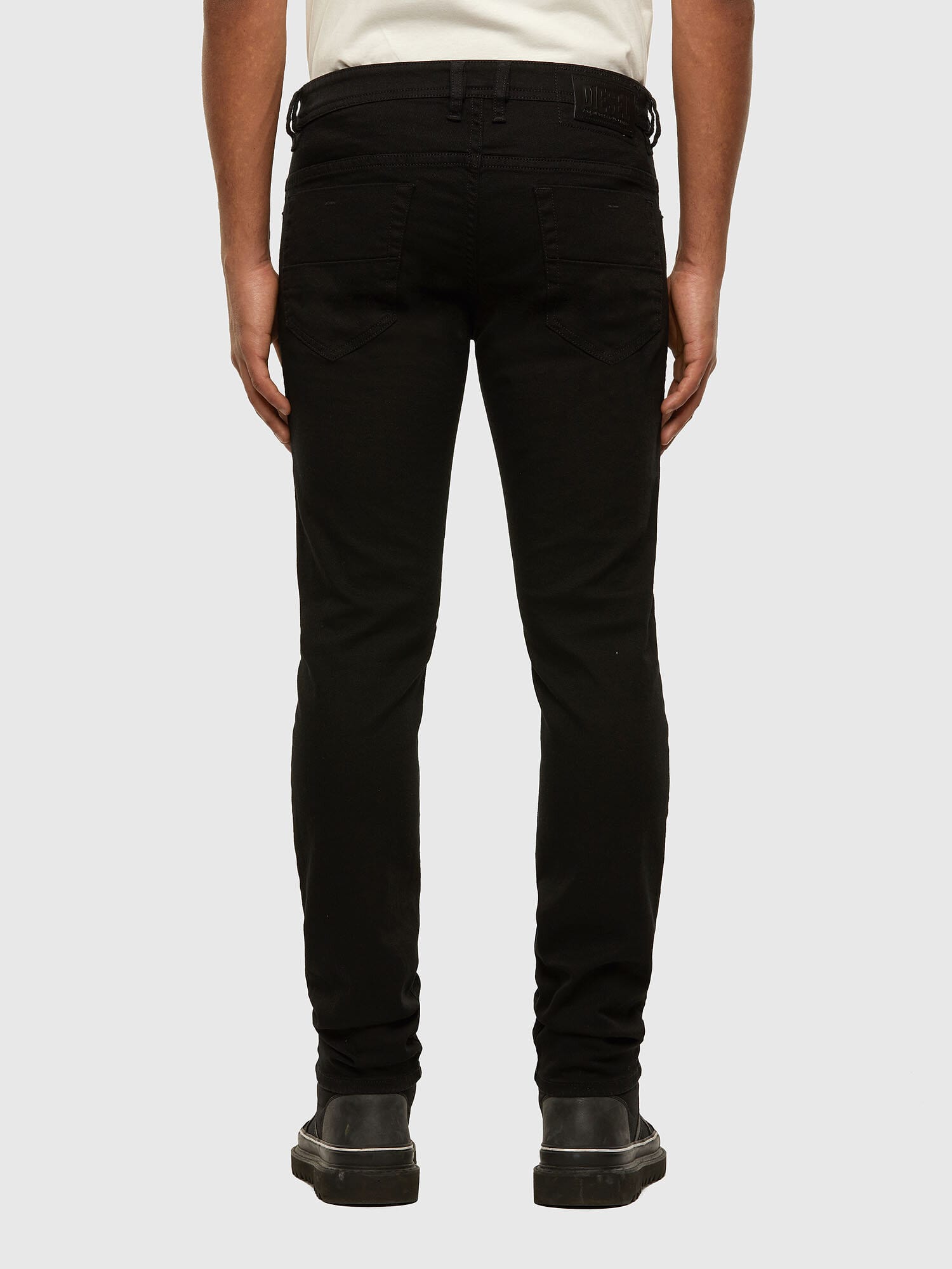 Schwarze Slim-Jeans von Diesel