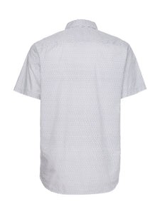 Chemise manches courtes homme Tommy Hilfiger blanche coton bio | Georgespaul