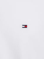 Charger l&#39;image dans la galerie, Polo à liseré logo Tommy Hilfiger blanc en coton stretch | Georgespaul
