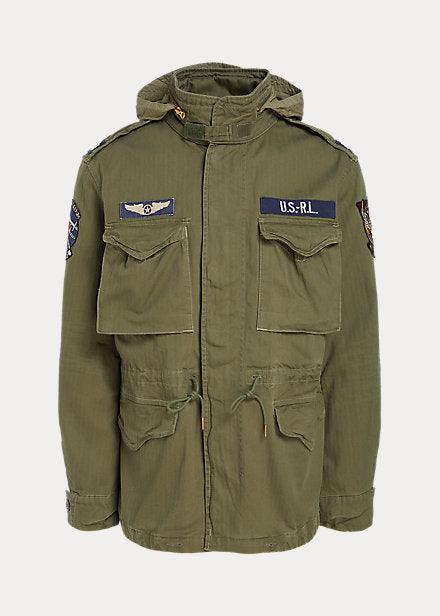 Veste Ralph Lauren kaki pour homme I Georgespaul