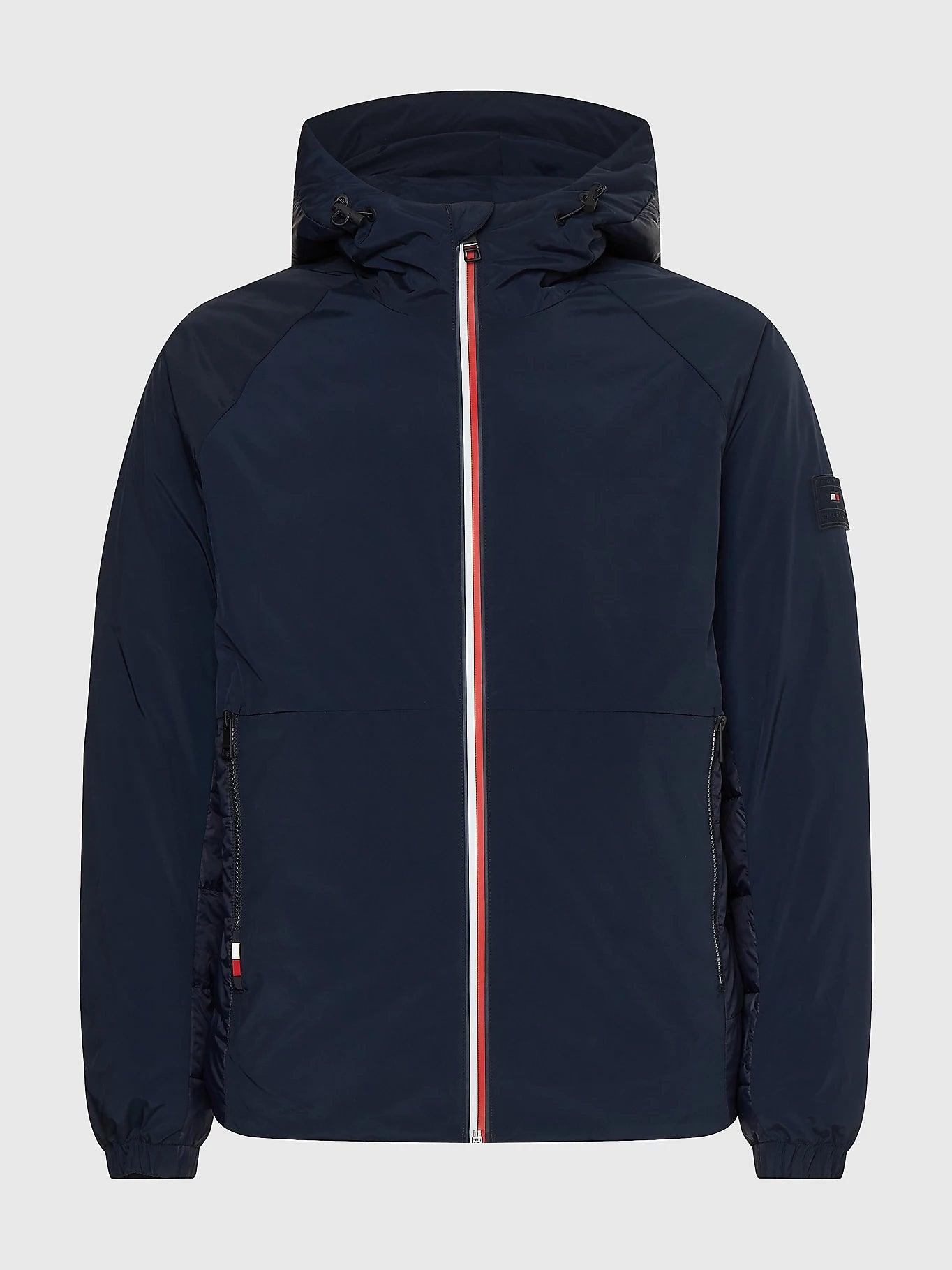 Veste à capuche Tommy Hilfiger marine - Georgespaul