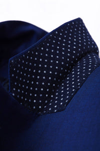 Veste de costume Allan Digel bleue pour homme | Georgespaul