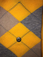 Afbeelding in Gallery-weergave laden, Chaussettes losanges Burlington hautes grise coton
