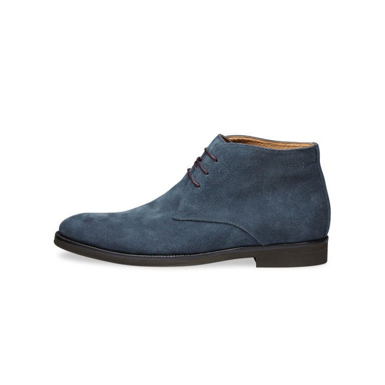 Boots Stafford Digel en daim bleu pour homme | Georgespaul