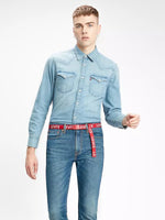 Charger l&#39;image dans la galerie, Chemise en jean Levi&#39;s® bleu clair en coton
