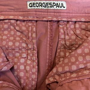 Pantalon chino homme Georgespaul rose en coton | Georgespaul