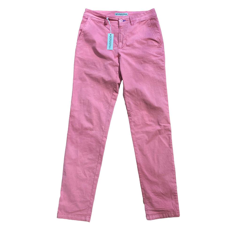 Pantalon chino Georgespaul rose - Georgespaul