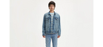 Charger l&#39;image dans la galerie, Veste en jeans Levi&#39;s® bleu clair coton
