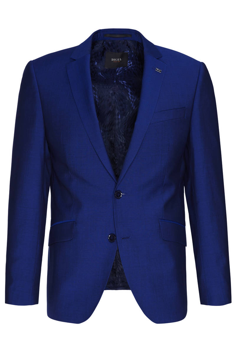 Veste de costume Allan Digel bleue pour homme | Georgespaul
